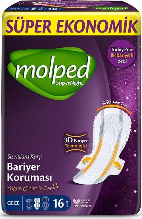 Supernight Yoğun Günler & Gece (Gece) 16'Lı 1 Adet