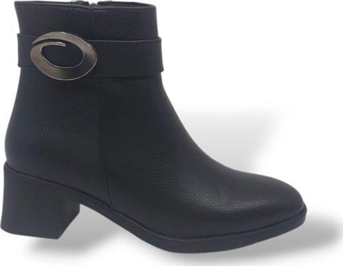 540 Kadın Siyah Fermuarlı Bot