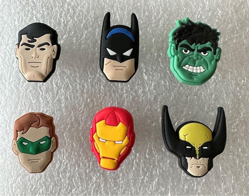 Super Heroes 6'Lı Set Crocs Süsü