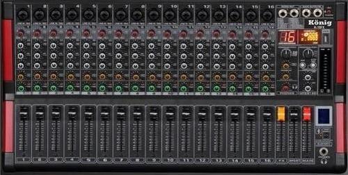 K-16FX 16 Kanal Deck Mixer