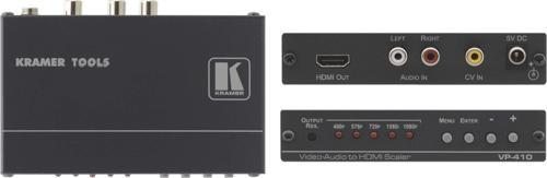 VP-410 Kompozit Video & Stereo Audio to HDMI Dönüştürücü
