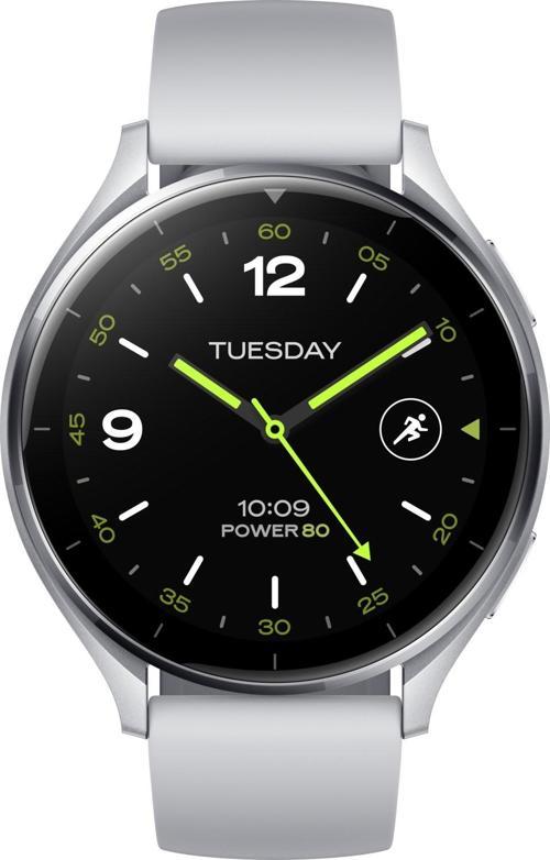 Watch 2 Gümüş Kasa Gri Kordon saat (Xiaomi Türkiye Garantili)