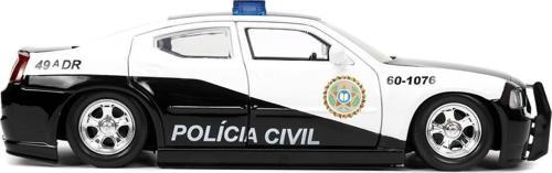 Oyuncak Jada Fast & Furious 2006 Dodge Charger Police 1:24 Model Polis Arabası 253203079