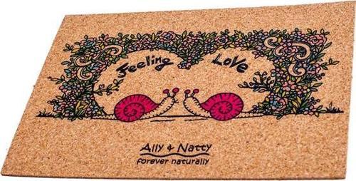 Ally&Natty Kartpostal Mantar Love