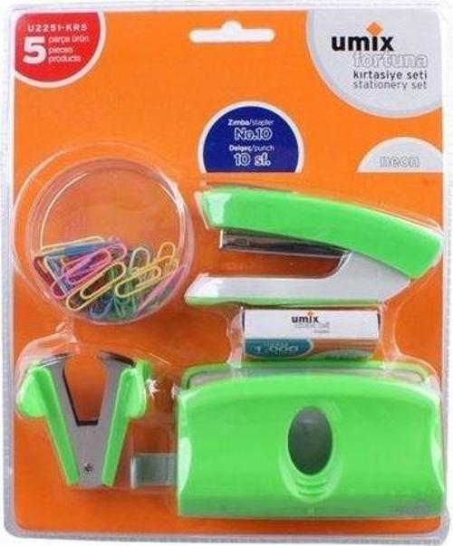 Fortuna 5'Li Set No.10 Neon Renk U2251-Krs