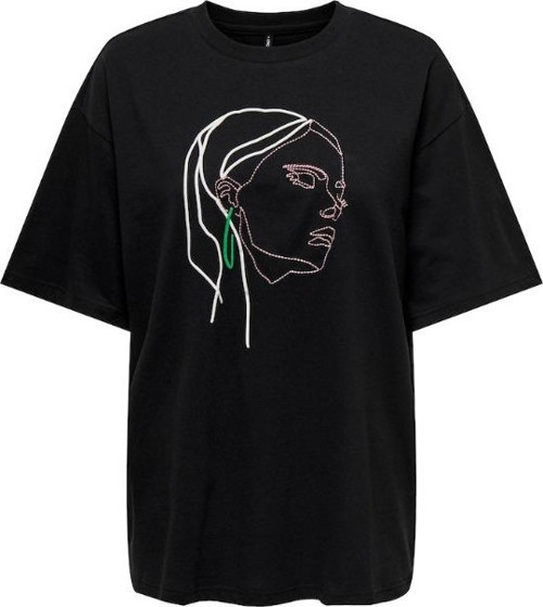 Onlola S/S Gırl Top Box Jrs Kadın T-shirt