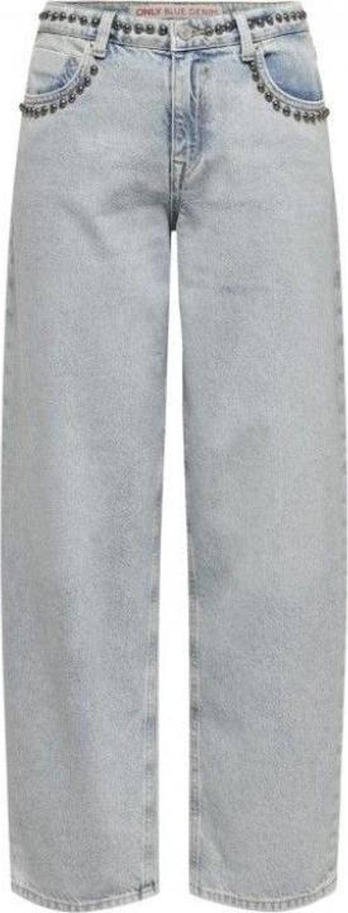 Onlcollette Lw Lo Str Stud Kadın Jean Pantolon