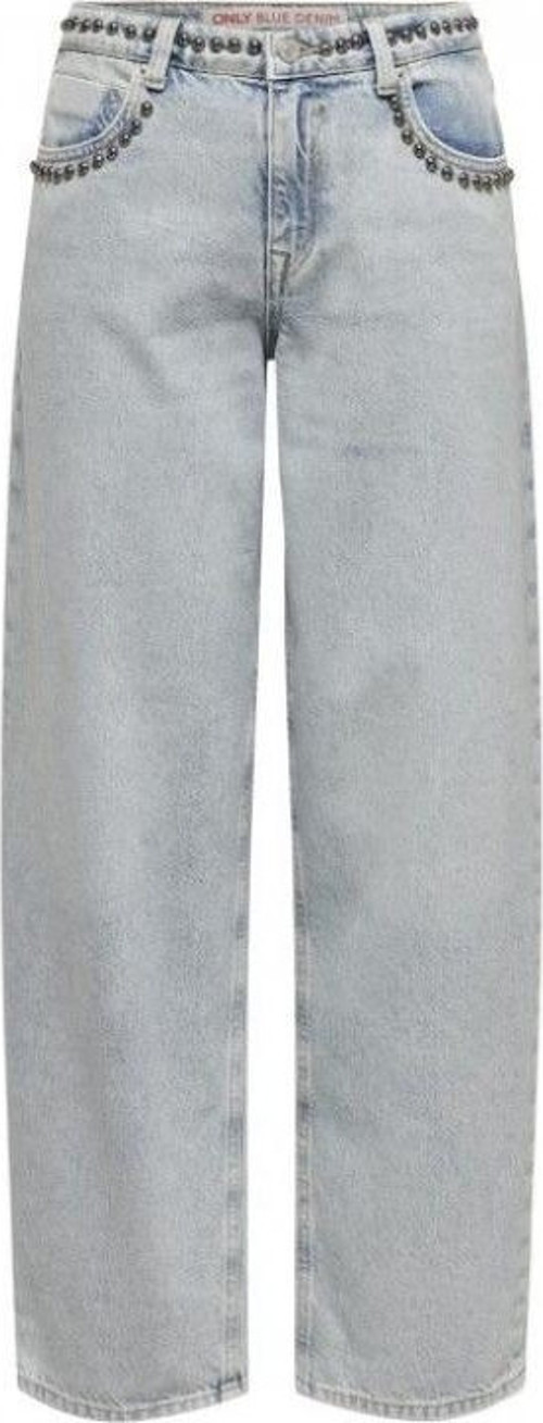 Onlcollette Lw Lo Str Stud Kadın Jean Pantolon
