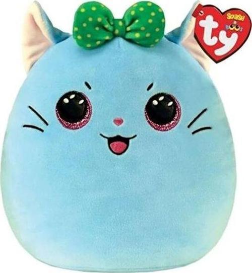 Kirra Fiyonklu Mavi Kedi Squish 35 Cm