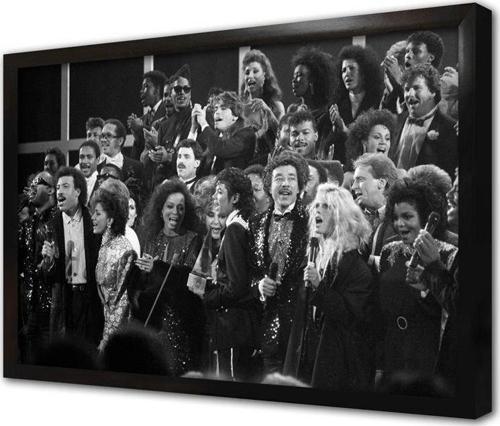 We Are The World Posteri Çerçeveli Mdf Tablo