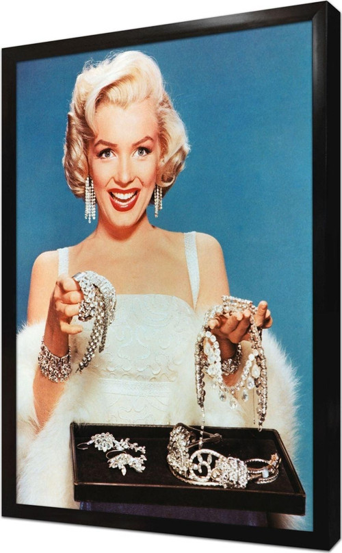 Marilyn Monroe Çerçeveli Mdf Tablo