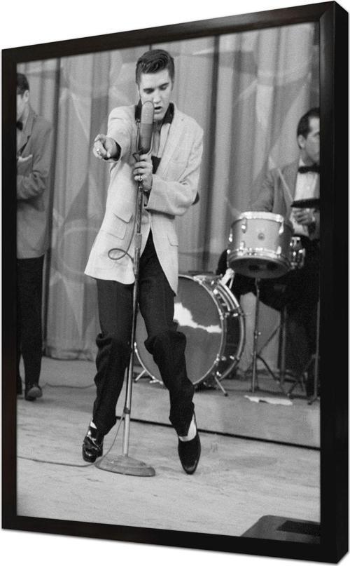 Elvis Presley Çerçeveli Mdf Tablo