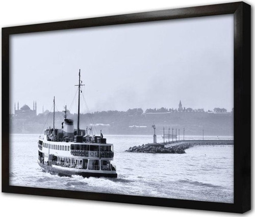 Vapur Çerçeveli Mdf Tablo