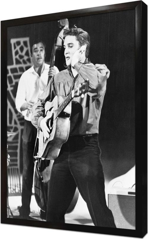 Elvis Presley Çerçeveli Mdf Tablo