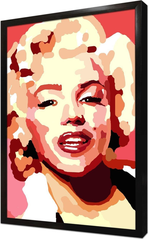 Marilyn Monroe Çerçeveli Mdf Tablo