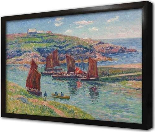 Henry Moret Çerçeveli Mdf Tablo