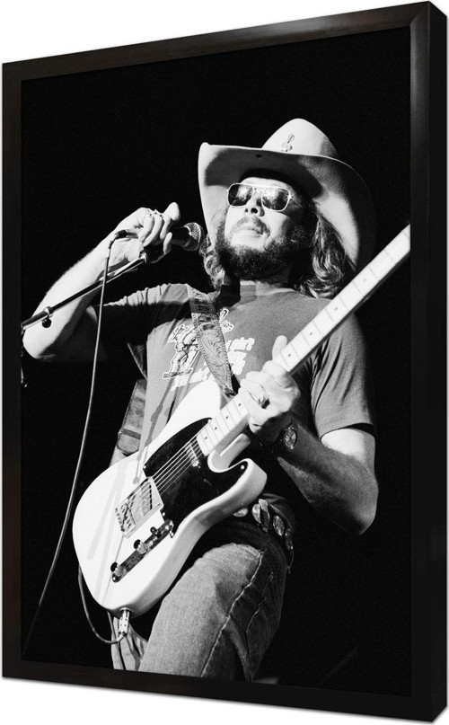 Guitarist Çerçeveli Mdf Tablo