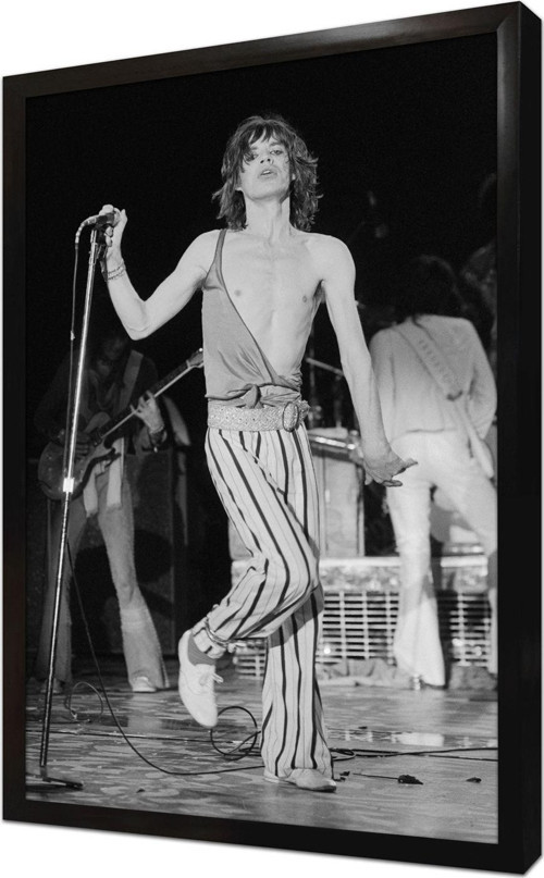 Rolling Stones Çerçeveli Mdf Tablo