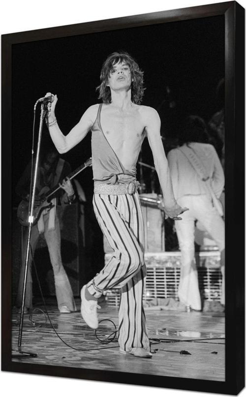 Rolling Stones Çerçeveli Mdf Tablo