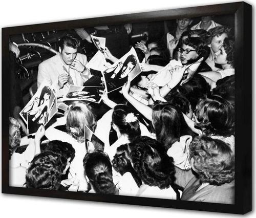 Elvis Presley Çerçeveli Mdf Tablo