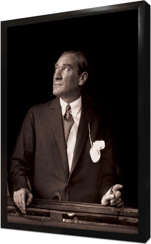 Atatürk Çerçeveli Mdf Tablo