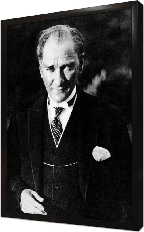 Atatürk Çerçeveli Mdf Tablo