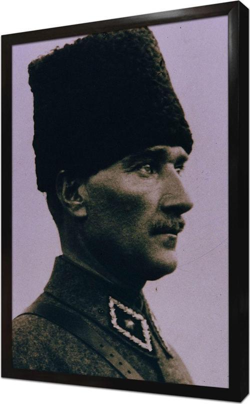 Atatürk Çerçeveli Mdf Tablo