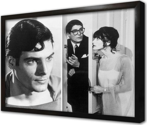Margot Kidder Suparman Çerçeveli Mdf Tablo