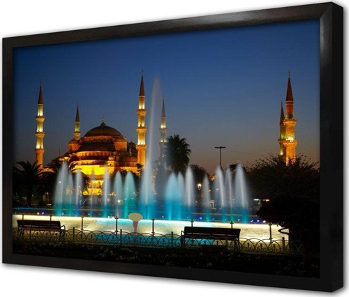 Istanbul Sultanahmed Cami Çerçeveli Mdf Tablo