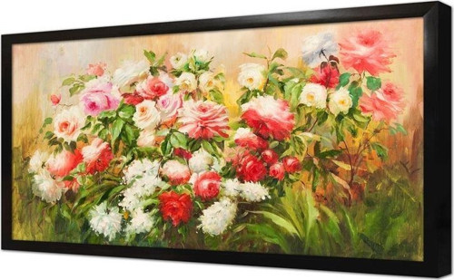 Güller Çerçeveli Mdf Tablo