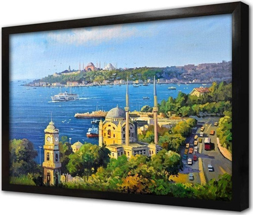 Ortaköy Cami Çerçeveli Mdf Tablo