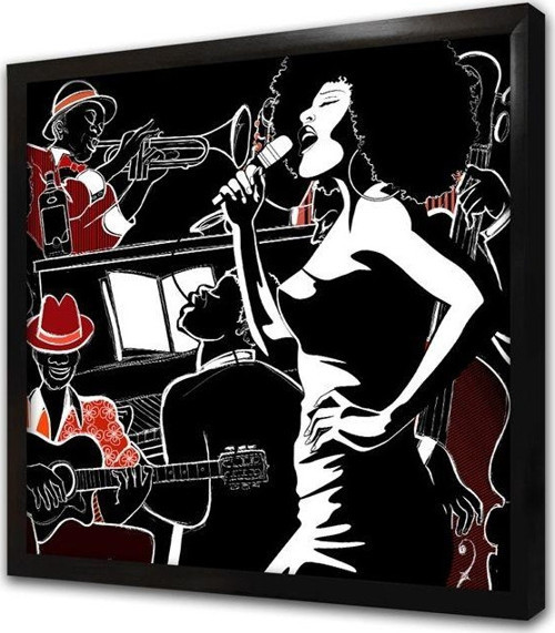 Orkestra Çerçeveli Mdf Tablo