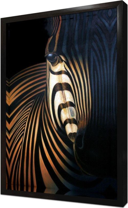 Zebra Çerçeveli Mdf Tablo