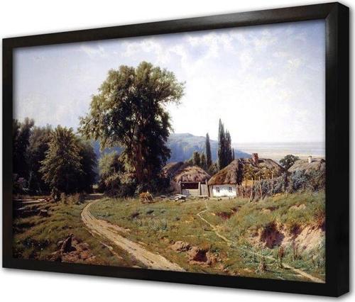 Köy Çerçeveli Mdf Tablo