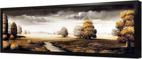 Gökyüzü Çerçeveli Mdf Tablo