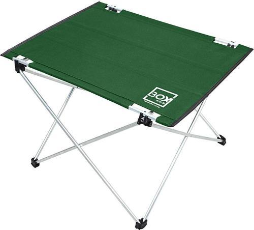 Küçük Boy Katlanabilir Kumaş Kamp ve Piknik Masası, Yeşil, 57 x 43 x 60 cm