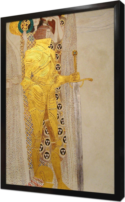 Beethoven Frieze Çerçeveli Mdf Tablo