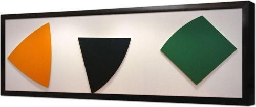 Soyut Çerçeveli Mdf Tablo