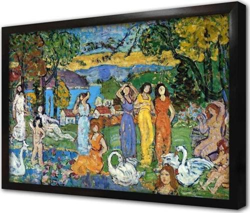 The Picnic Çerçeveli Mdf Tablo