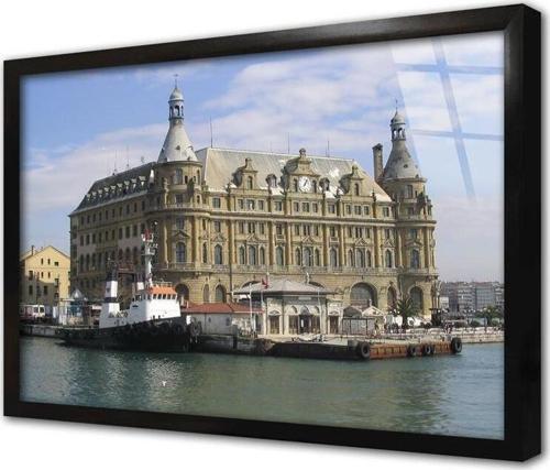 Haydar Paşa Garı Çerçeveli Cam Tablo