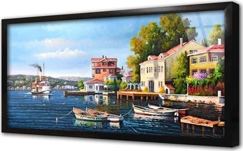 Istanbul Çerçeveli Cam Tablo