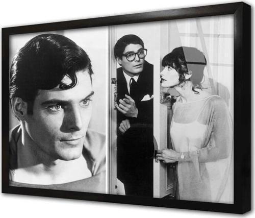 Margot Kidder Suparman Çerçeveli Cam Tablo