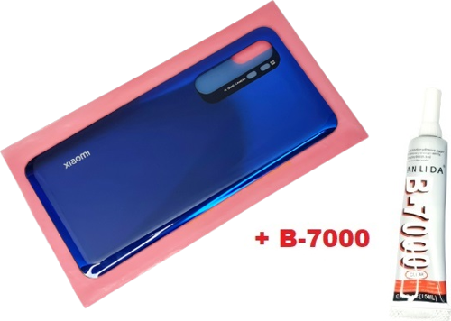 Xiaomi Mi Note 10 Lite Arka Kapak (CAM+B-7000) MAVİ