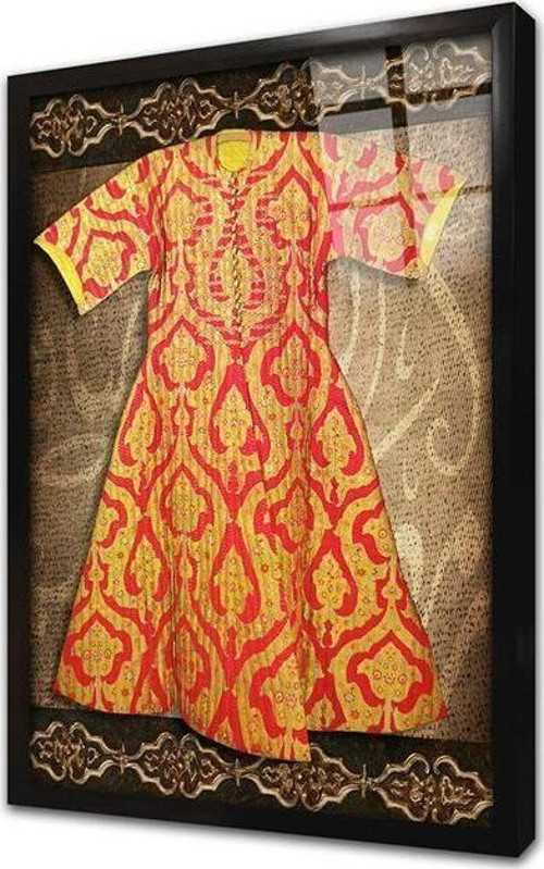 Osmanlı Kaftan Çerçeveli Cam Tablo