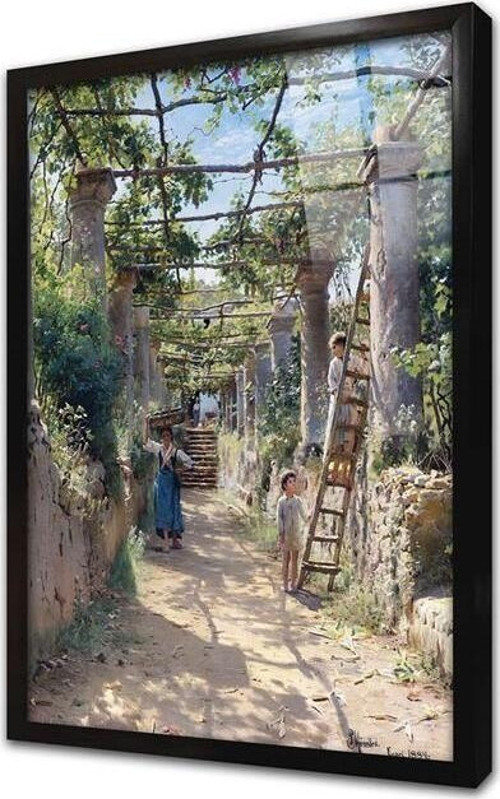 Peder Mork Monsted Çerçeveli Cam Tablo