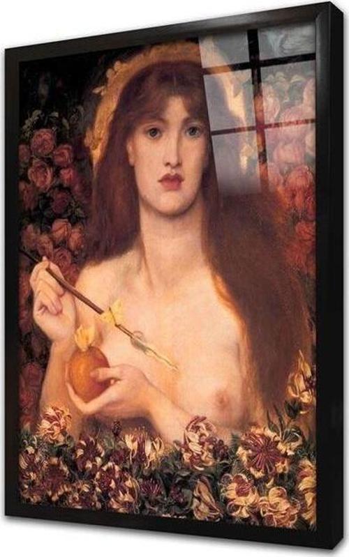 Venus Verticordia Çerçeveli Cam Tablo