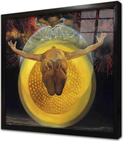 Ascension Of Christ Çerçeveli Cam Tablo