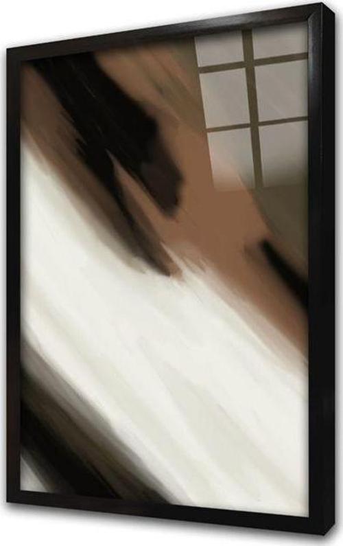 Modern Dekoratif Çerçeveli Cam Tablo