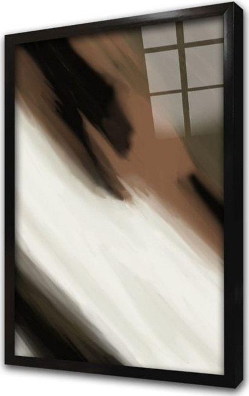 Modern Dekoratif Çerçeveli Cam Tablo