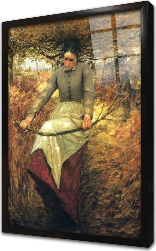 Kadın Çerçeveli Cam Tablo 60x90 cm